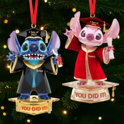 Cute Monster Graduation Ornament - Personalized Gifts For Graduates 03nati131025