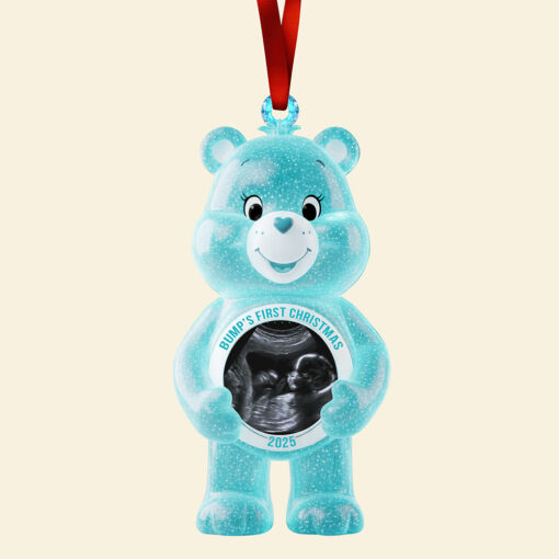 Cute Pregnancy Ornament - Custom Photo Keepsake To Celebrate Motherhood 05qhqn300925 - Image 4