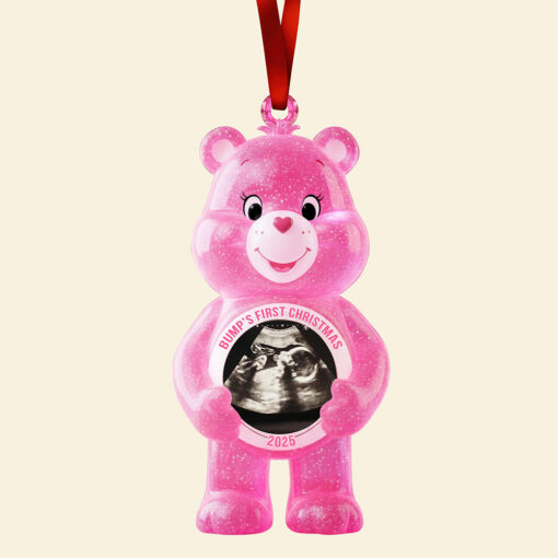 Cute Pregnancy Ornament - Custom Photo Keepsake To Celebrate Motherhood 05qhqn300925 - Image 5