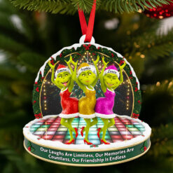 Alternative view of Dancing Besties Christmas Ornament - Personalized Gifts For Friends 03NADT220925