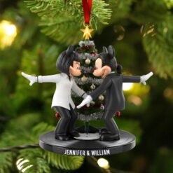Alternative view of Dancing Couple Ornament - Personalized Gifts For Couple 05naqn291025