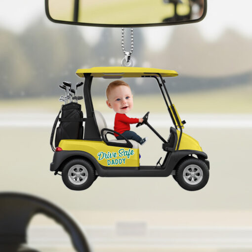 Drive Safe Car Ornament - Custom Photo Gifts For Dad 01ohti200625 - Image 3