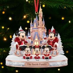 Family Ornament - Personalized Gift For Family Christmas Ornament 05OHTI171025