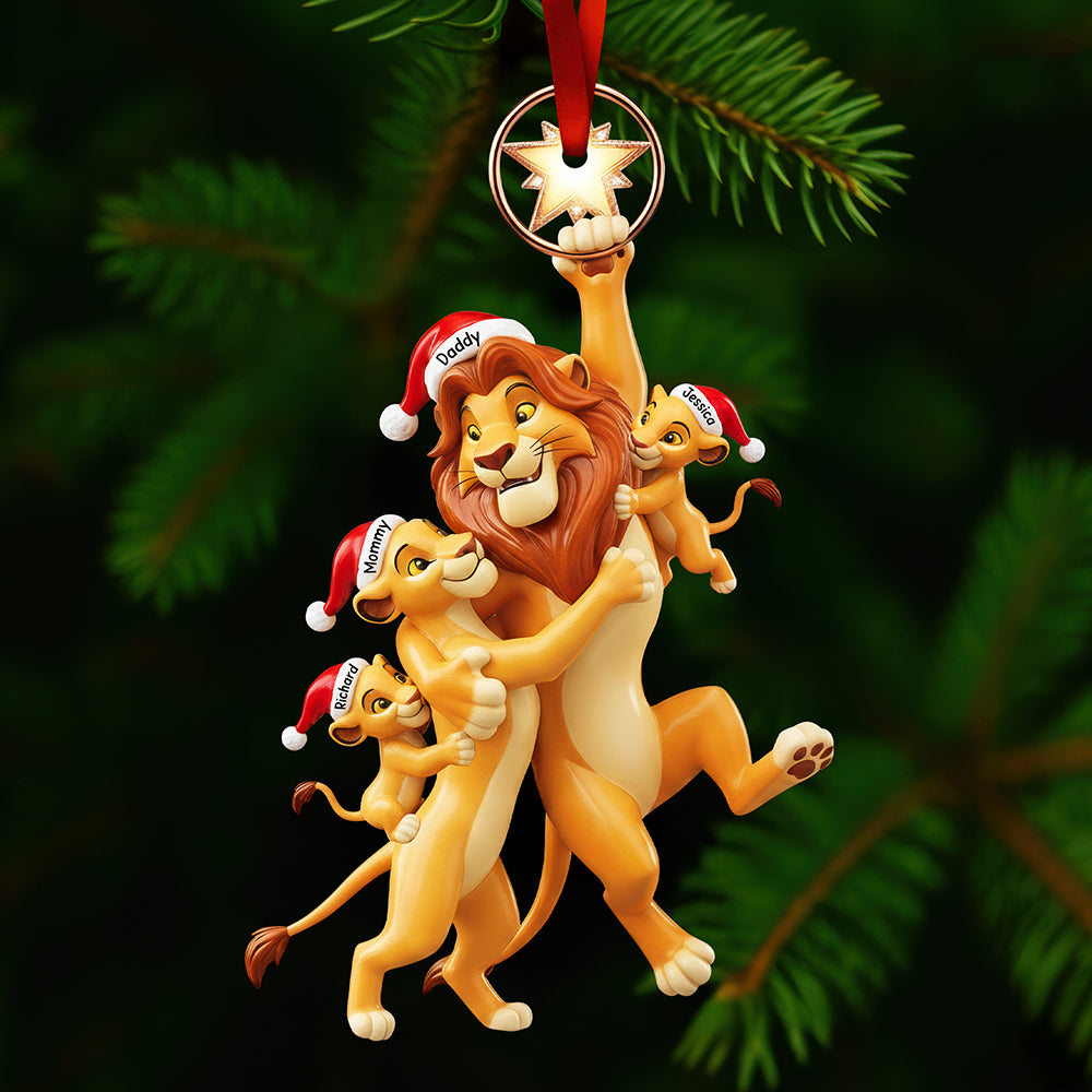 Alternative view of Family Together Christmas Ornament - Personalized Gifts For Family 01qhqn250925