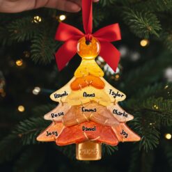 Alternative view of Family Tree Ornament - Personalized Gifts For Family 05tglu151025