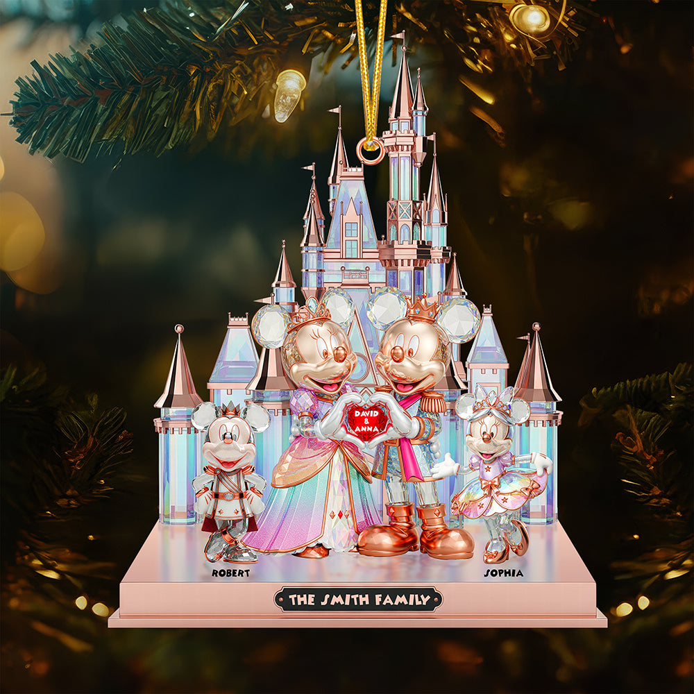 Alternative view of Fantasy Family Christmas Ornament - Personalized Gifts For Family 01ohqn200925