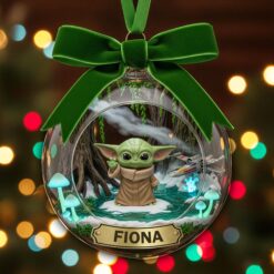 Fantasy Fans Christmas Ornament - Personalized Gifts For Cosmic Lovers 04hylu050925