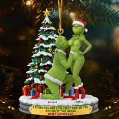 Spicy Twist Couple Ornament - Personalized Christmas Gifts For Couples 03OHQN160925