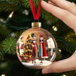 Alternative view of Spooky Couple Ornament - Personalized Gifts For Couple 02pgti300825