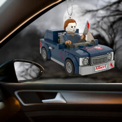 Alternative view of Spooky Ride Car Ornament - Personalized Gifts For Horror Movie Fans 01pgqn060925