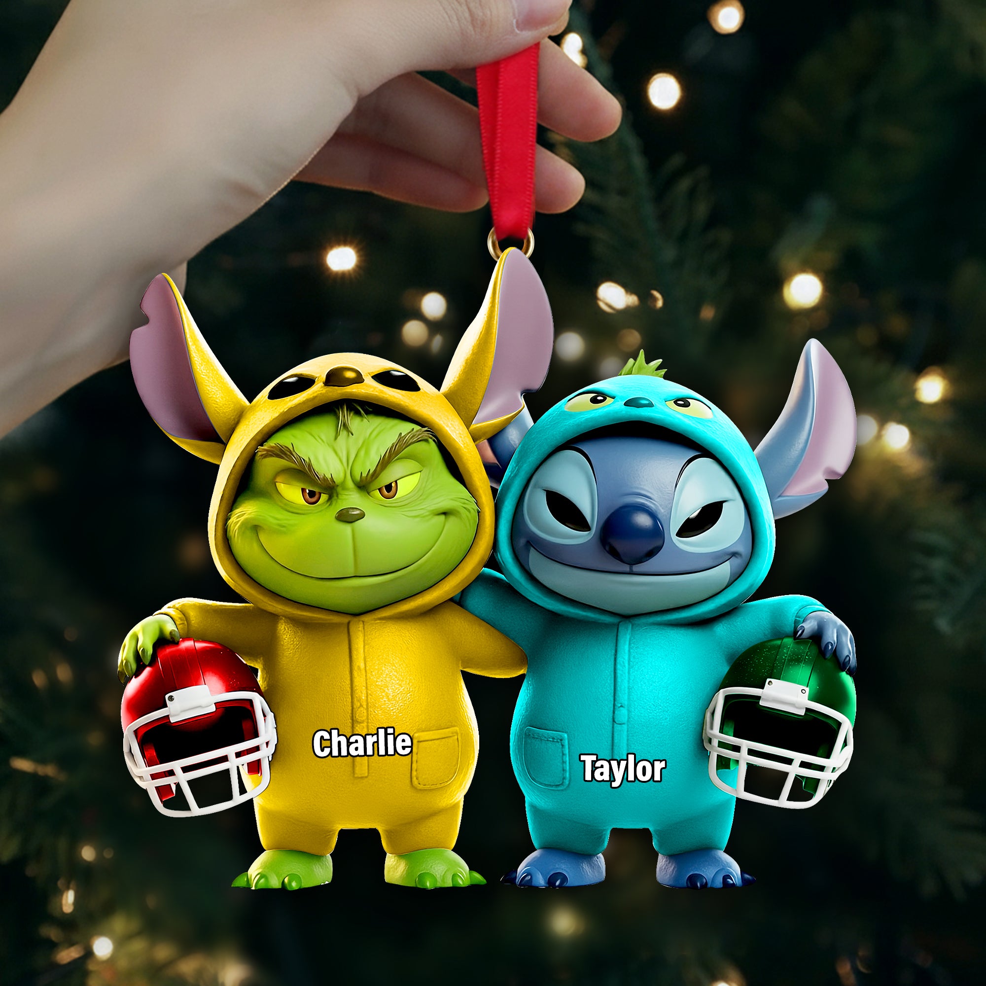 Sport Lover Friends Ornament - Personalized Gift For Besties Christmas Ornament 08OHLU031125