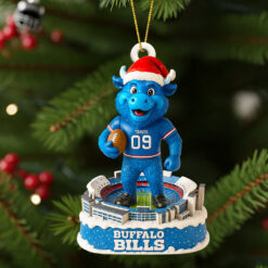 Stadium Spirit Christmas Ornament Personalized Gifts For Football Lovers 02HUDT180925