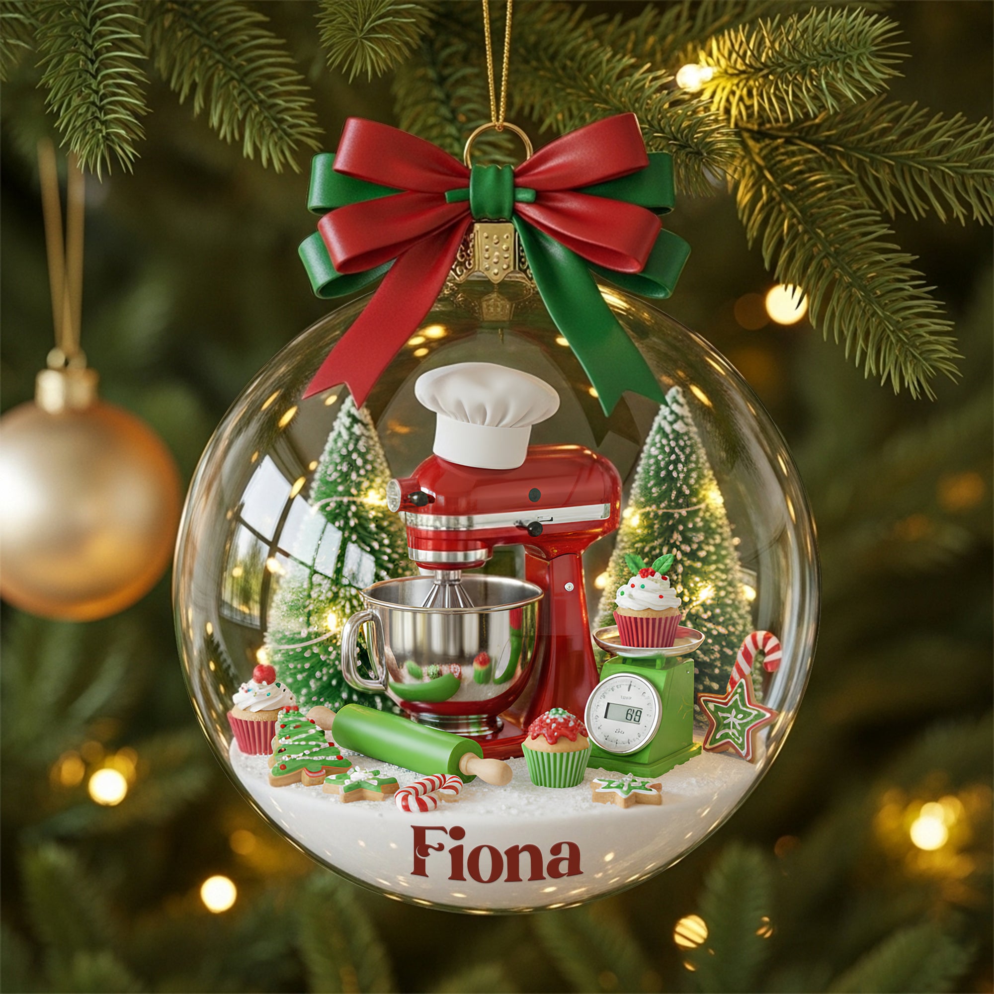 Stand Mixer Ornament - Personalized Christmas Gifts For Bakers 06PGLU260925