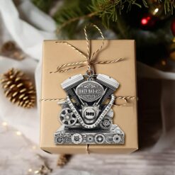 Alternative view of Strong Motorcycle Engine Ornament - Personalized Christmas Gifts For Bikers 02QHLU170925