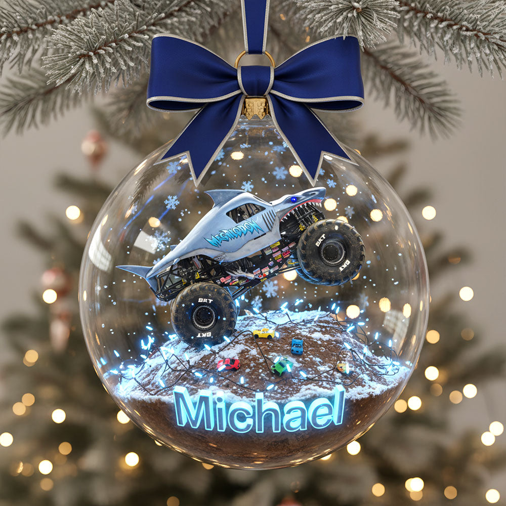 Alternative view of Truck Ornament - Personalized Gift For Christmas Ornament 01HYTI011125