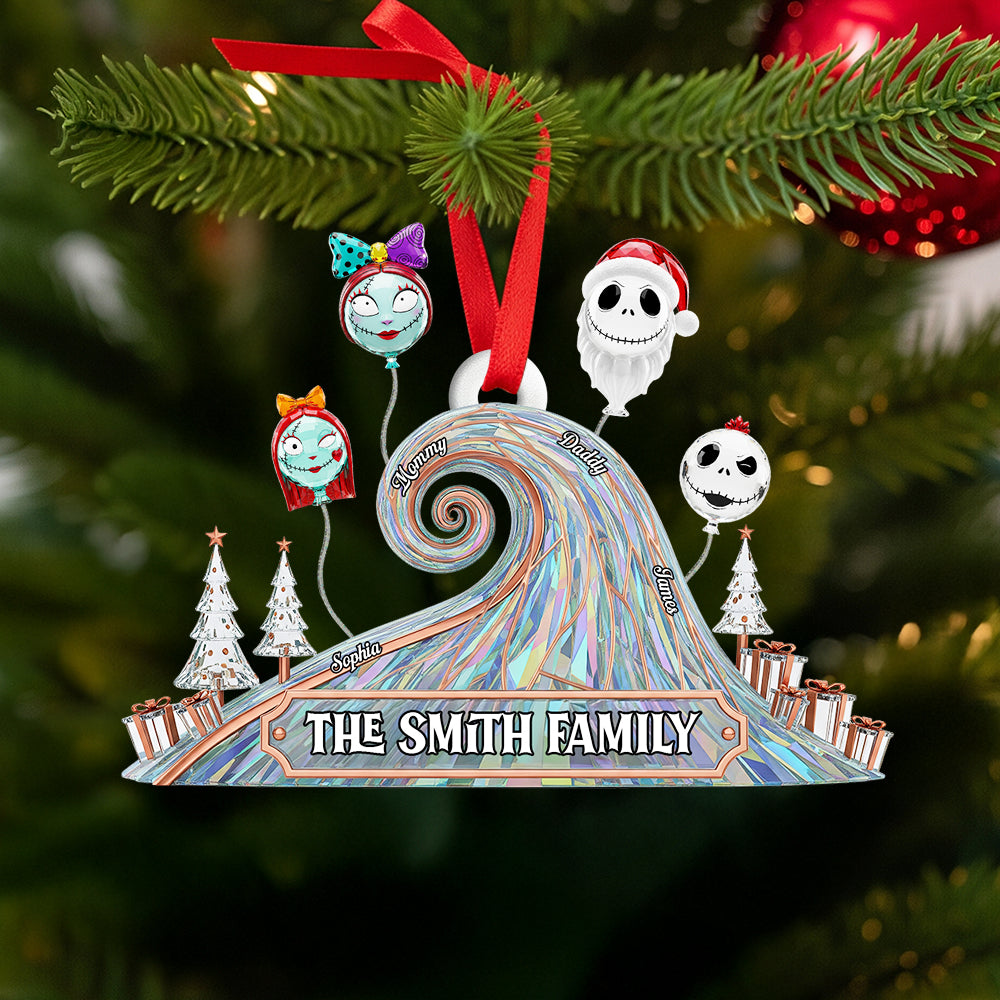 Alternative view of Whimsical Family Balloon Ornament Personalized Gifts For Family 02OHDT220925