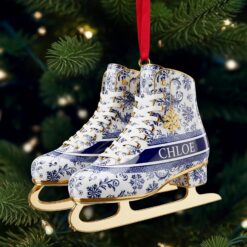 Alternative view of Winter Skating Ornament - Personalized Gifts For Ice Skating Lovers 05PGLU241025
