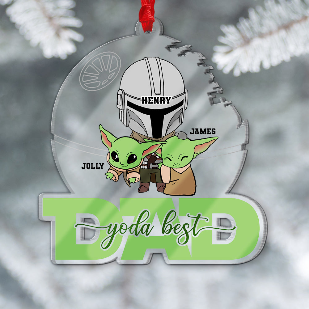 You Are Best Dad Personalized Christmas Ornament Gifts For Dad