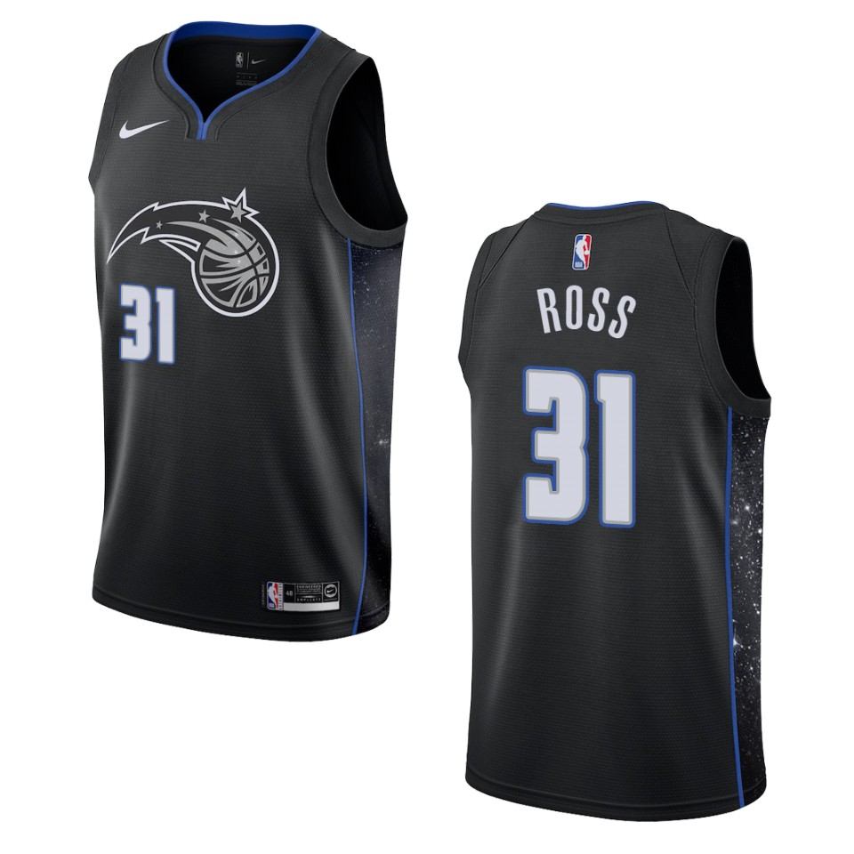 2019-20 Men Orlando Magic #31 Terrence Ross City Edition Swingman Jersey - Black