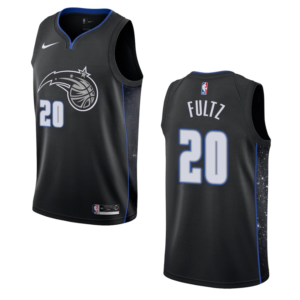 2019-20 Men's Orlando Magic #20 Markelle Fultz City Swingman Jersey - Black