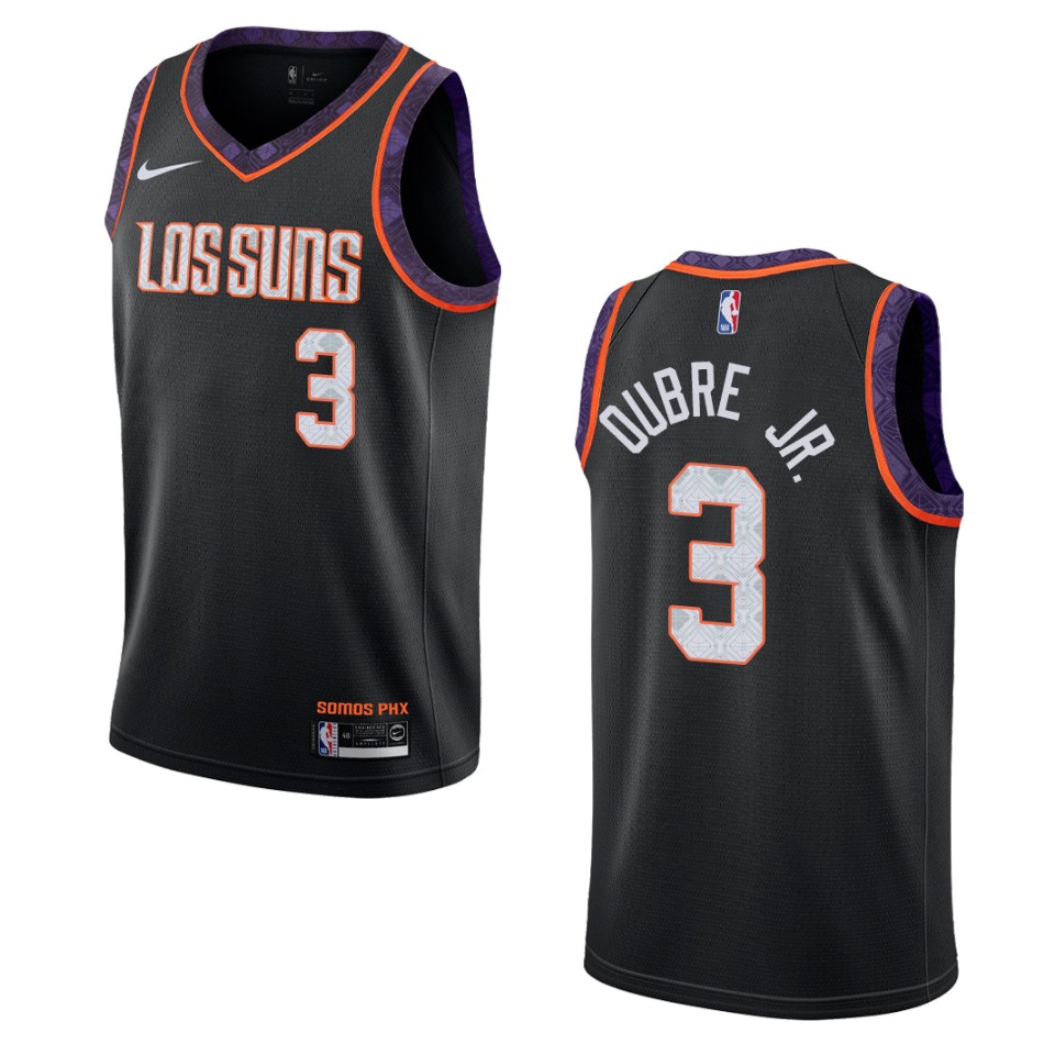 2019-20 Men's Phoenix Suns #3 Kelly Oubre Jr. City Swingman Jersey - Black