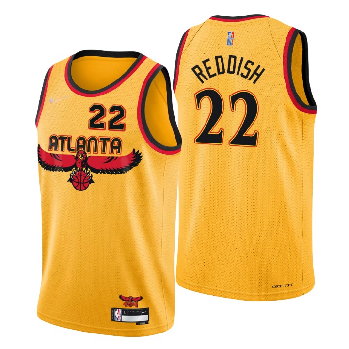 2021-22 Atlanta Hawks Cam Reddish City 75th Anniversary Jersey