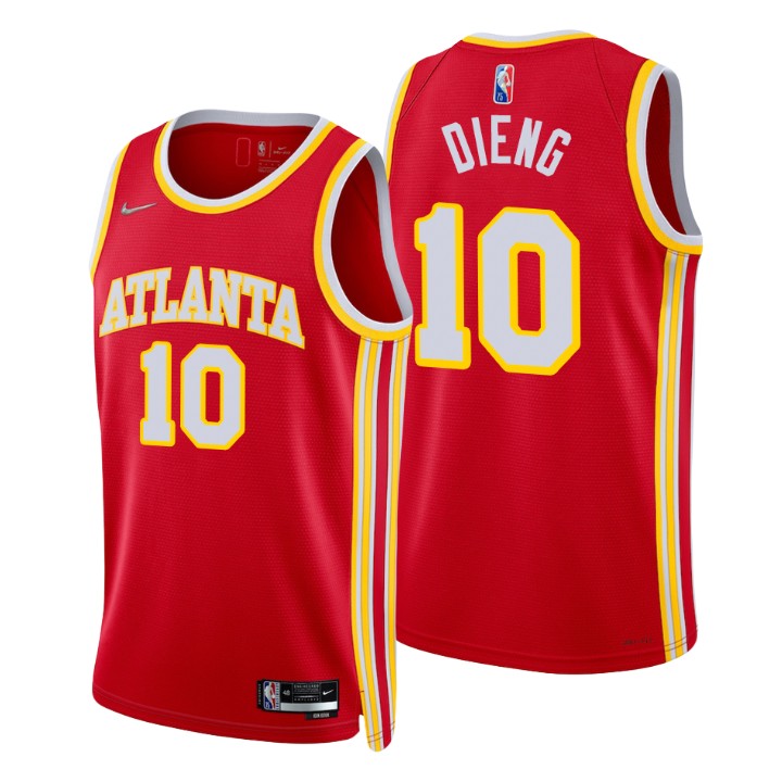 2021-22 Atlanta Hawks Gorgui Dieng Icon 75th Anniversary Jersey