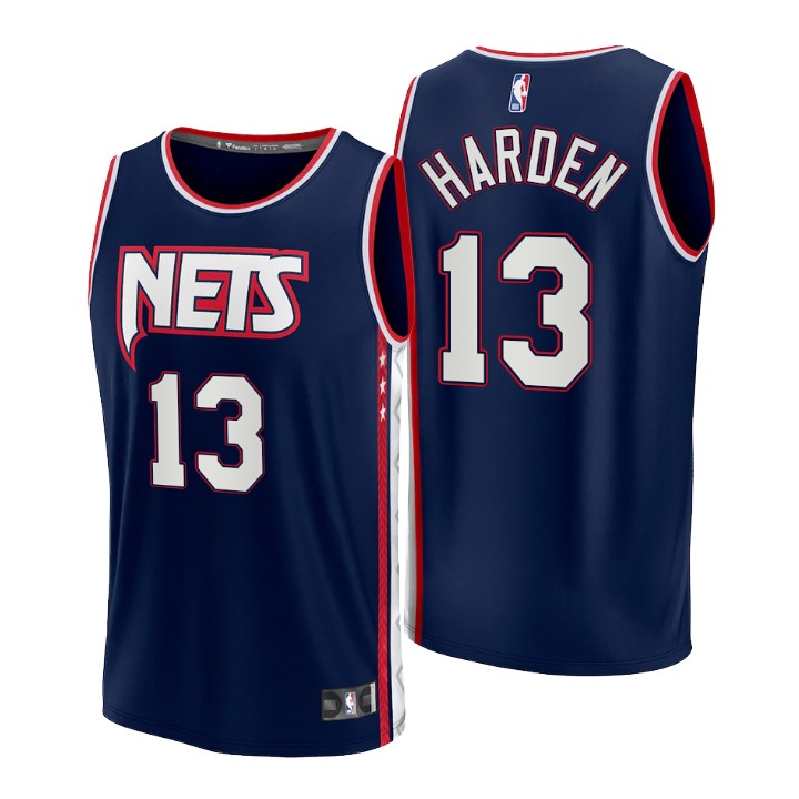 2021-22 Brooklyn Nets James Harden Replica Jersey City
