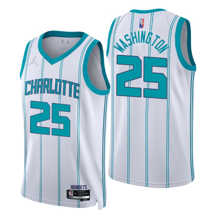 2021-22 Charlotte Hornets P. J. Washington Association 75th Anniversary Jersey
