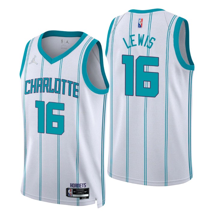 2021-22 Charlotte Hornets Scottie Lewis Association 75th Anniversary Jersey