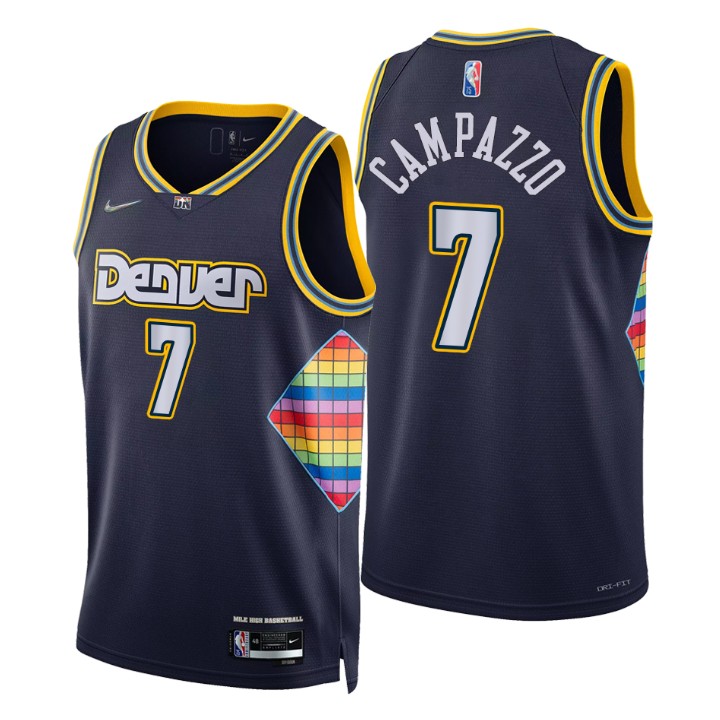 2021-22 Denver Nuggets Facundo Campazzo City 75th Anniversary Jersey