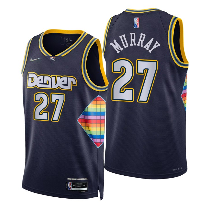 2021-22 Denver Nuggets Jamal Murray City 75th Anniversary Jersey