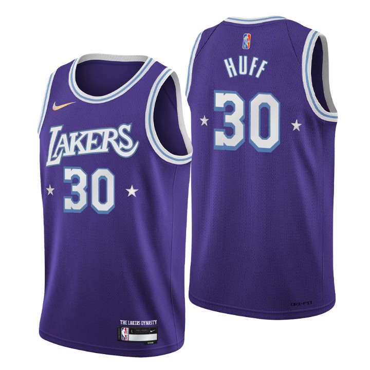 2021-22 Los Angeles Lakers Jay Huff City 75th Anniversary Jersey