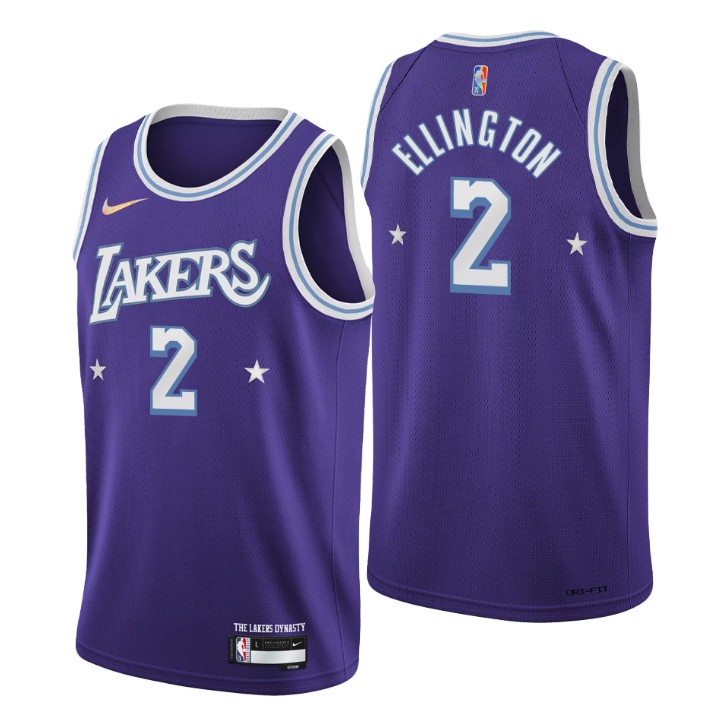 2021-22 Los Angeles Lakers Wayne Ellington City 75th Anniversary Jersey