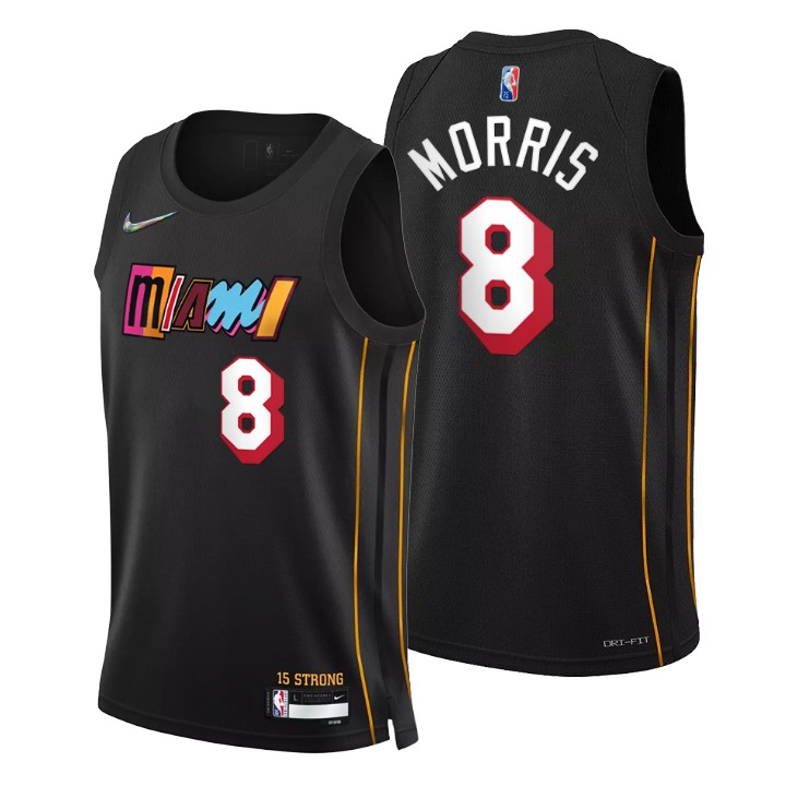 2021-22 Miami Heat Markieff Morris City 75th Anniversary Jersey