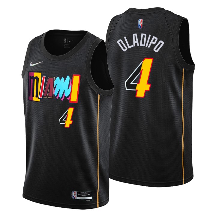 2021-22 Miami Heat Victor Oladipo City 75th Anniversary Jersey