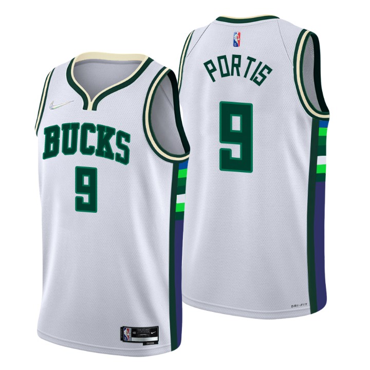 2021-22 Milwaukee Bucks Bobby Portis City 75th Anniversary Jersey