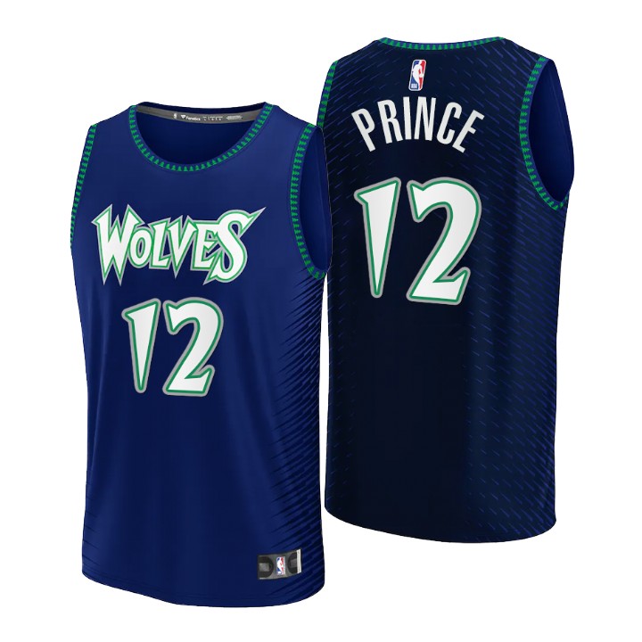 2021-22 Minnesota Timberwolves Taurean Prince Replica Jersey City