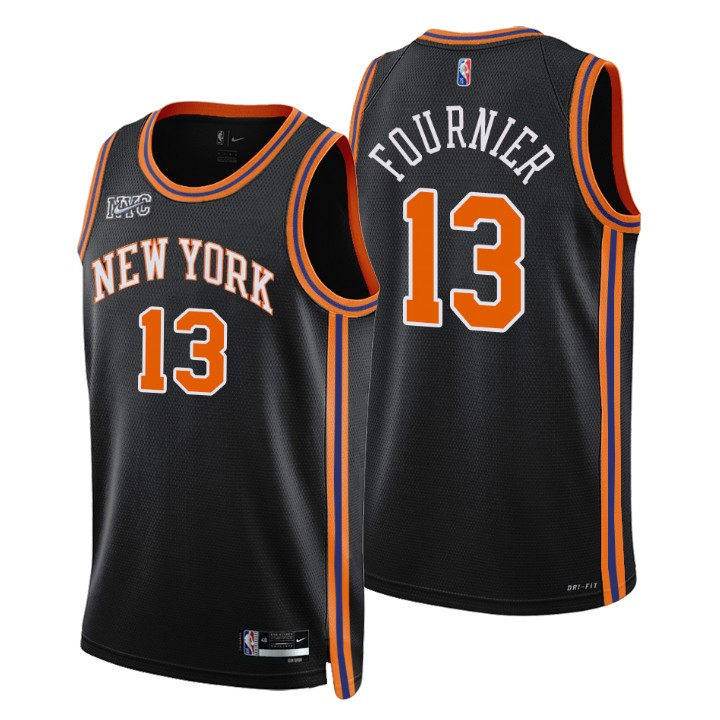 2021-22 New York Knicks Evan Fournier City 75th Anniversary Jersey