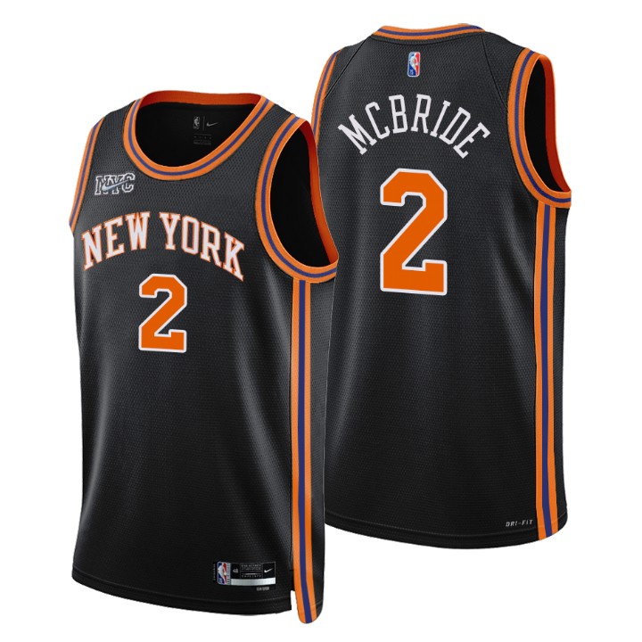 2021-22 New York Knicks Miles Mcbride City 75th Anniversary Jersey