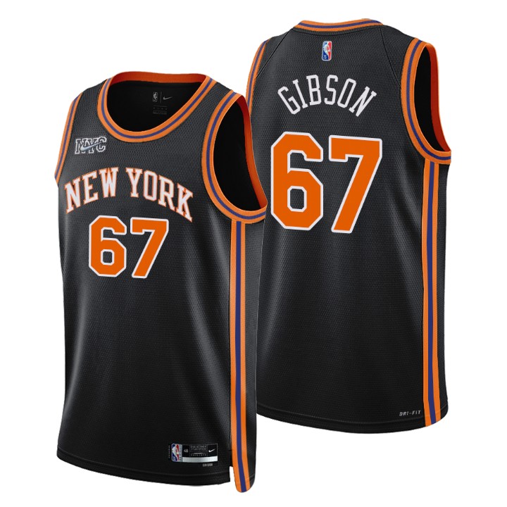 2021-22 New York Knicks Taj Gibson City 75th Anniversary Jersey
