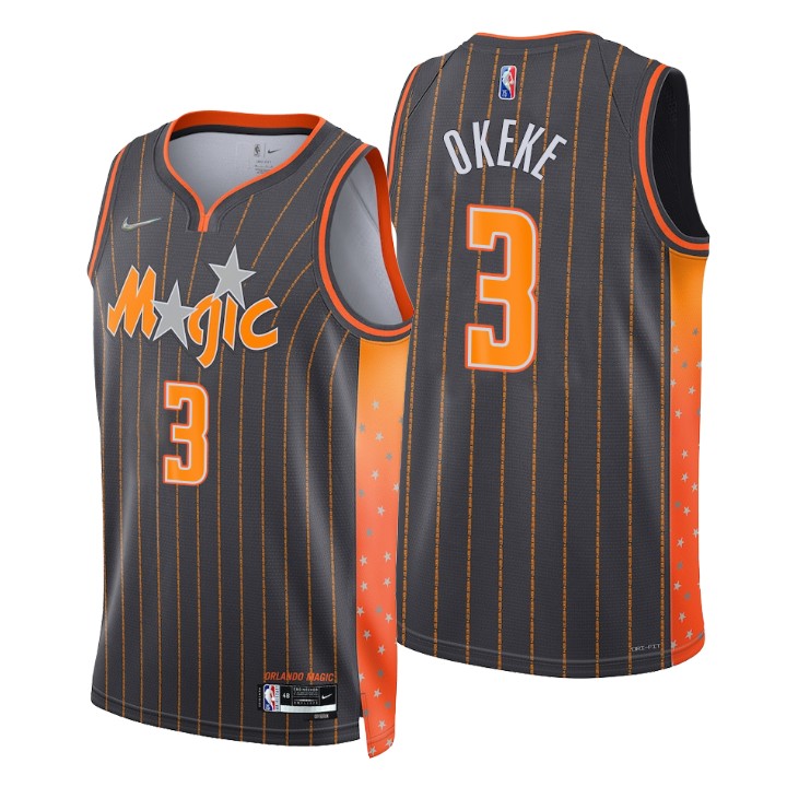 2021-22 Orlando Magic Chuma Okeke City 75th Anniversary Jersey