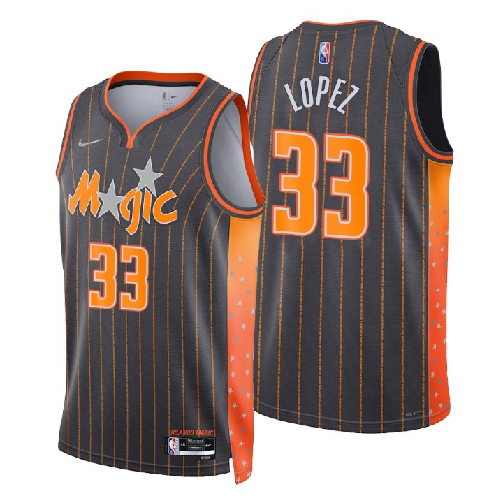 2021-22 Orlando Magic Robin Lopez City 75th Anniversary Jersey