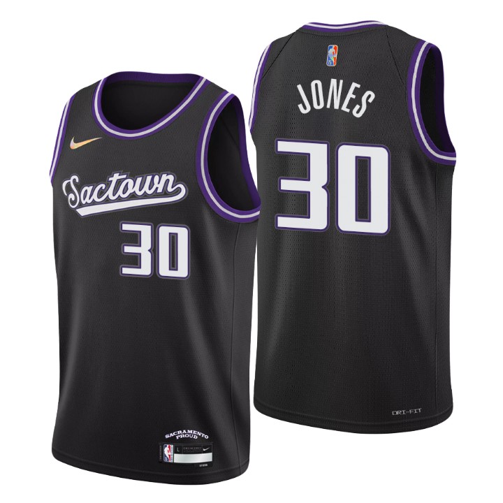 2021-22 Sacramento Kings Damian Jones City 75th Anniversary Jersey