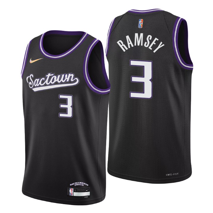 2021-22 Sacramento Kings Jahmi'us Ramsey City 75th Anniversary Jersey