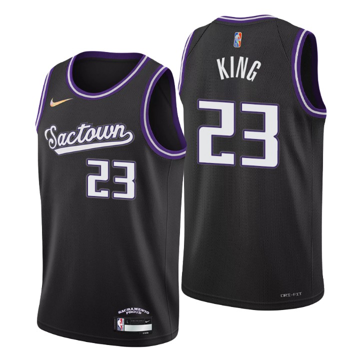 2021-22 Sacramento Kings Louis King City 75th Anniversary Jersey