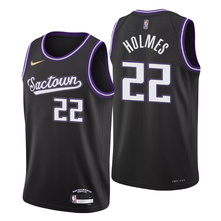 2021-22 Sacramento Kings Richaun Holmes City 75th Anniversary Jersey