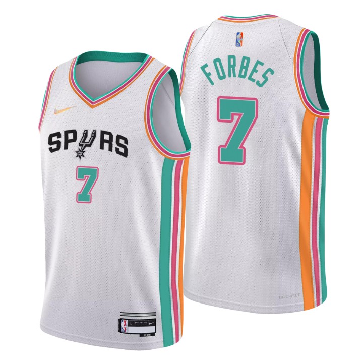 2021-22 San Antonio Spurs Bryn Forbes City 75th Anniversary Jersey