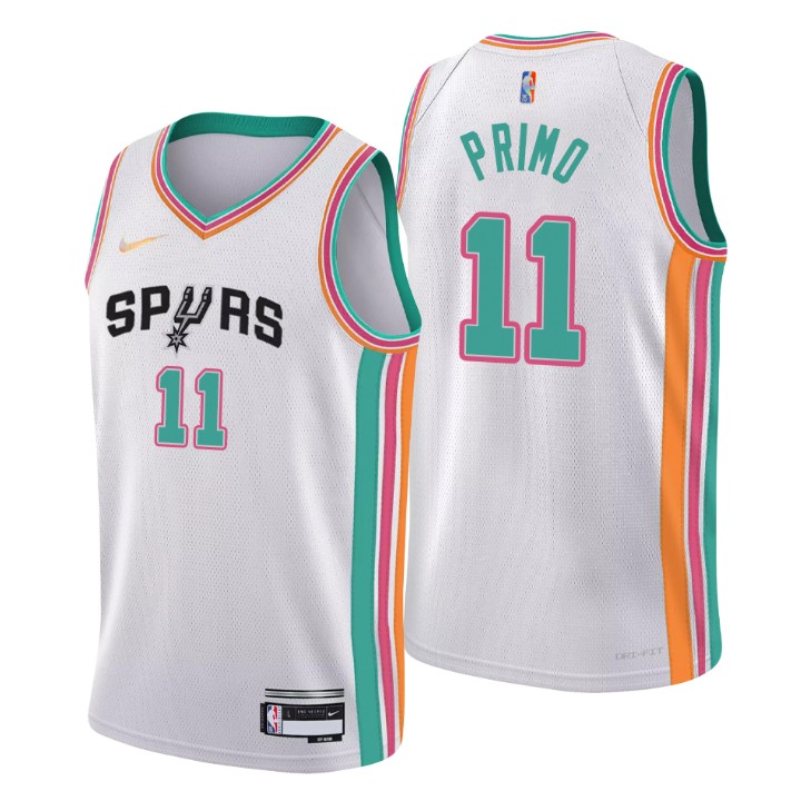 2021-22 San Antonio Spurs Joshua Primo City 75th Anniversary Jersey