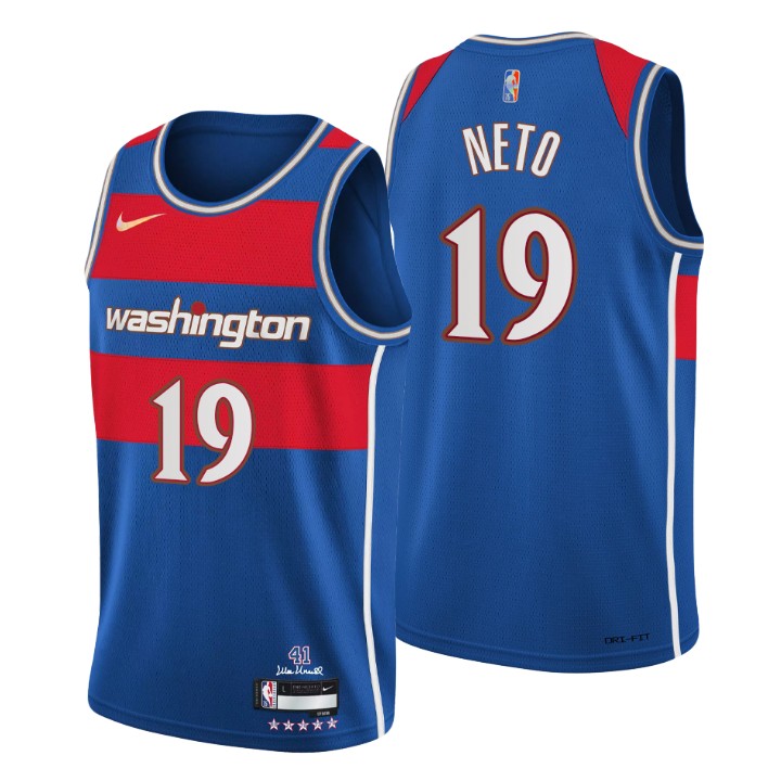 2021-22 Washington Wizards Raul Neto City 75th Anniversary Jersey